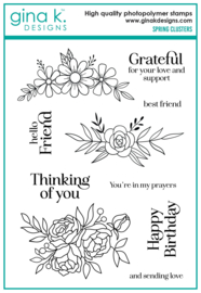 Spring Clusters Stamps