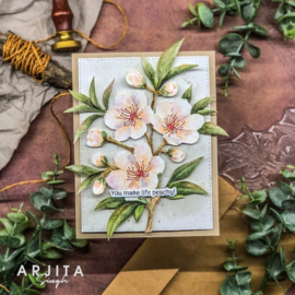 Peach Blossoms Stamps