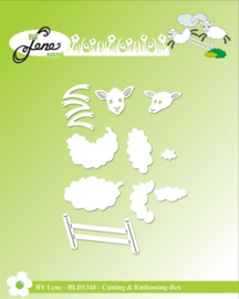 Cutting & Embossing Dies Sheeps