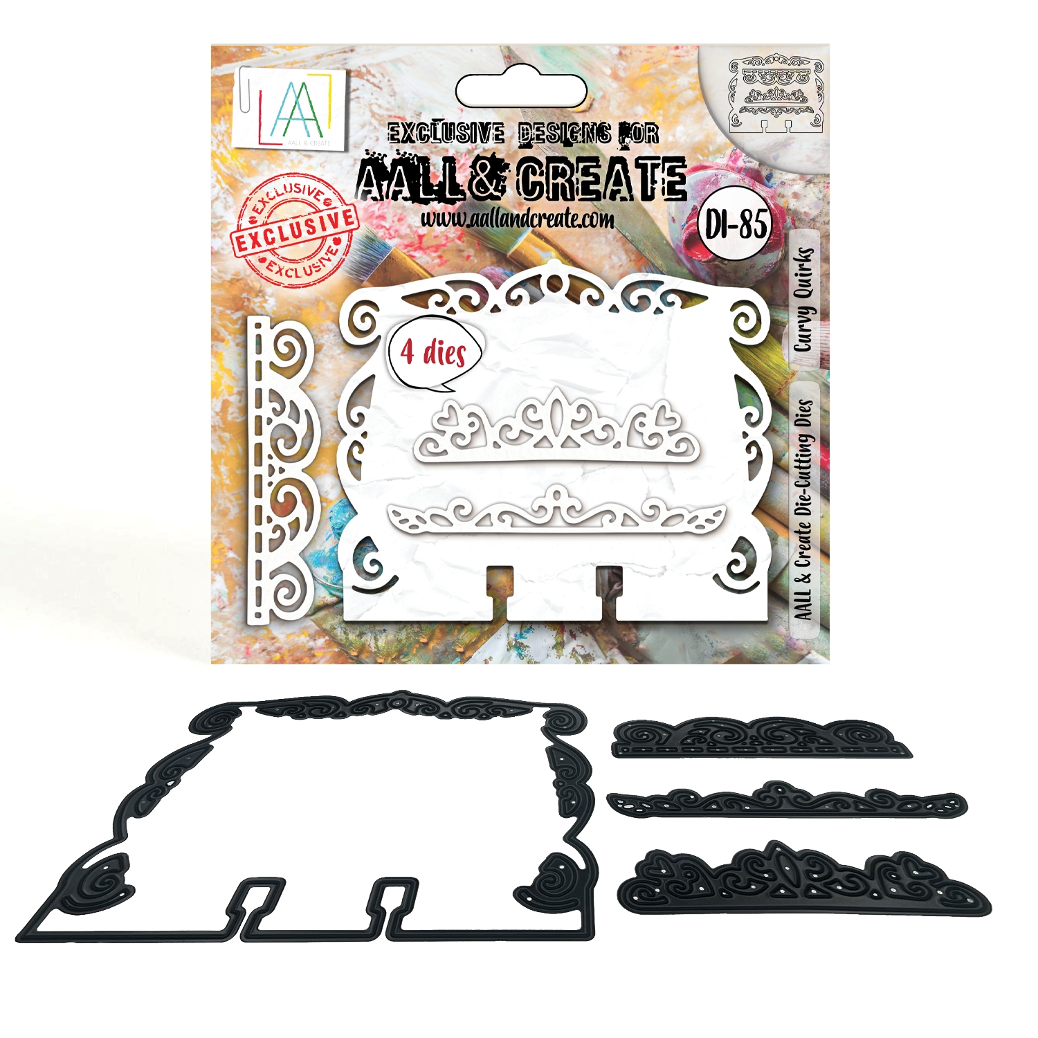 #085 Curvy Quirks MemoryDex Cutting Die Set