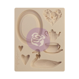 With Love Decor Mould 3.5"X4.5"X8mm