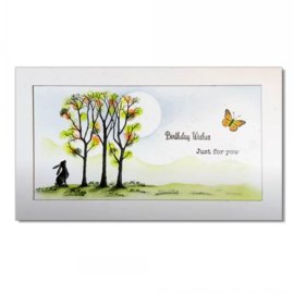 LAV623 Mini Flutter Stamp
