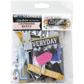 The Flower Emporium Chipboard Basics