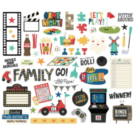 Family Fun Bits & Pieces Die-Cuts