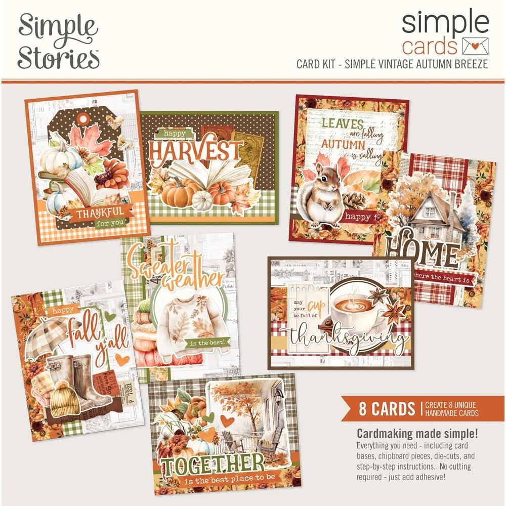 Autumn Breeze Simple Cards Card Kit