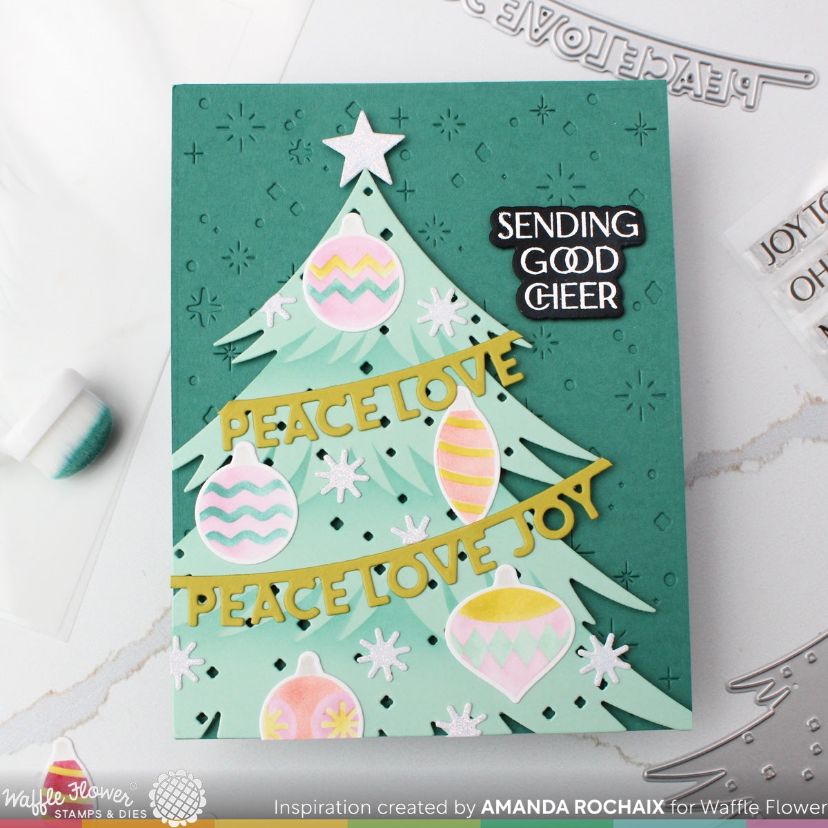 Elegant Christmas 2 Stamp Set