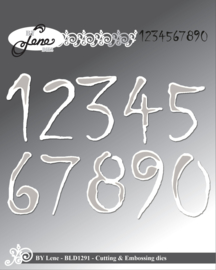 Cutting & Embossing Dies Numbers