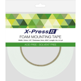 Double-Sided Foam Tape 12mm .5"X4.4yd
