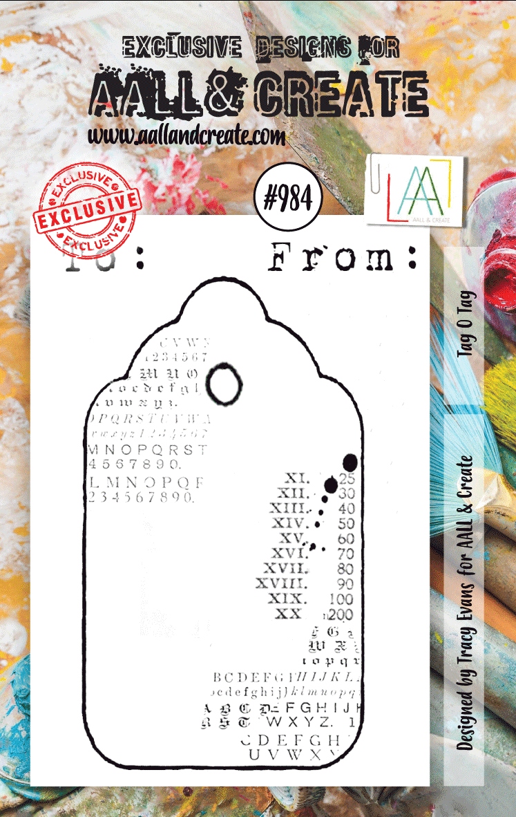 #0984 Tag O Tag A7 Stamp Set