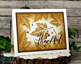 Autumn Silhouettes Stamps