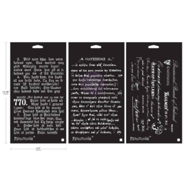 Decadent Walls Limited Edition Finnabair Stencil Set
