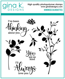 Kindness Silhouettes MINI Stamps