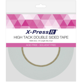 High Tack Double-Sided Tissue Tape .25"X55yd