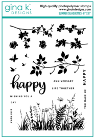 Summer Silhouettes Stamps