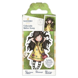 Gorjuss Collectable Rubber Stamp Spring At Last
