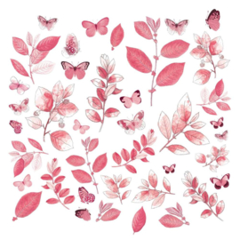 Color Swatch: Blossom Acetate Leaves