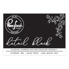 Hybrid Ink Pad Detail Black