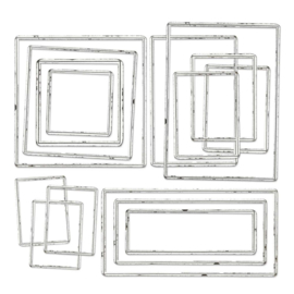 Curators Essential Chipboard Frames Key Lined