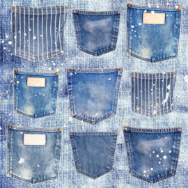 Shades Of Denim Pockets