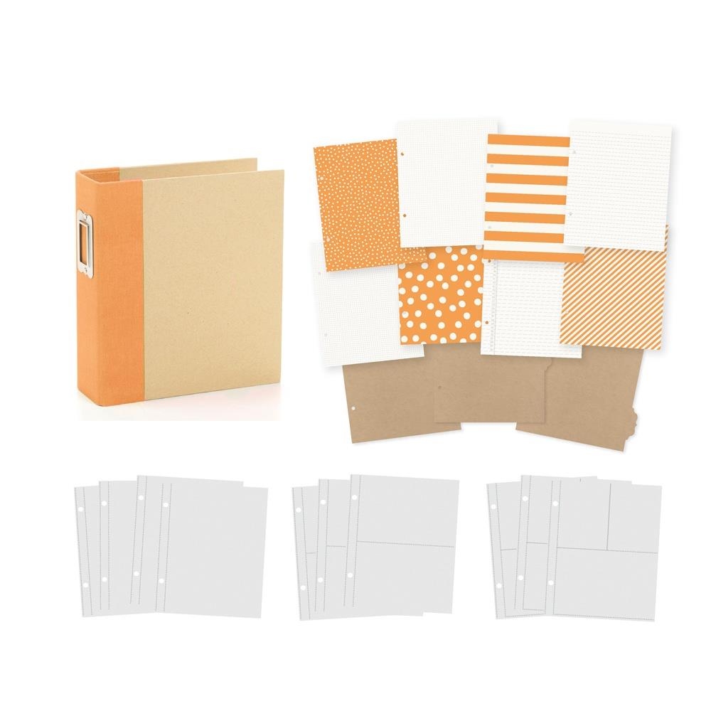 Orange, Limited Edition Sn@p! Binder 6"X8"