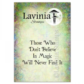 LAV344 Believe In Magic Stamp