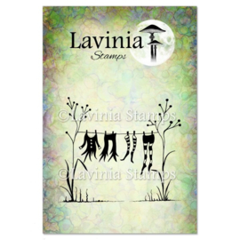 LAV205 Fairy Washing Line Stamp