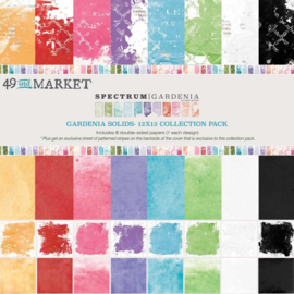 Spectrum Gardenia Solids Collection Pack 12"X12"