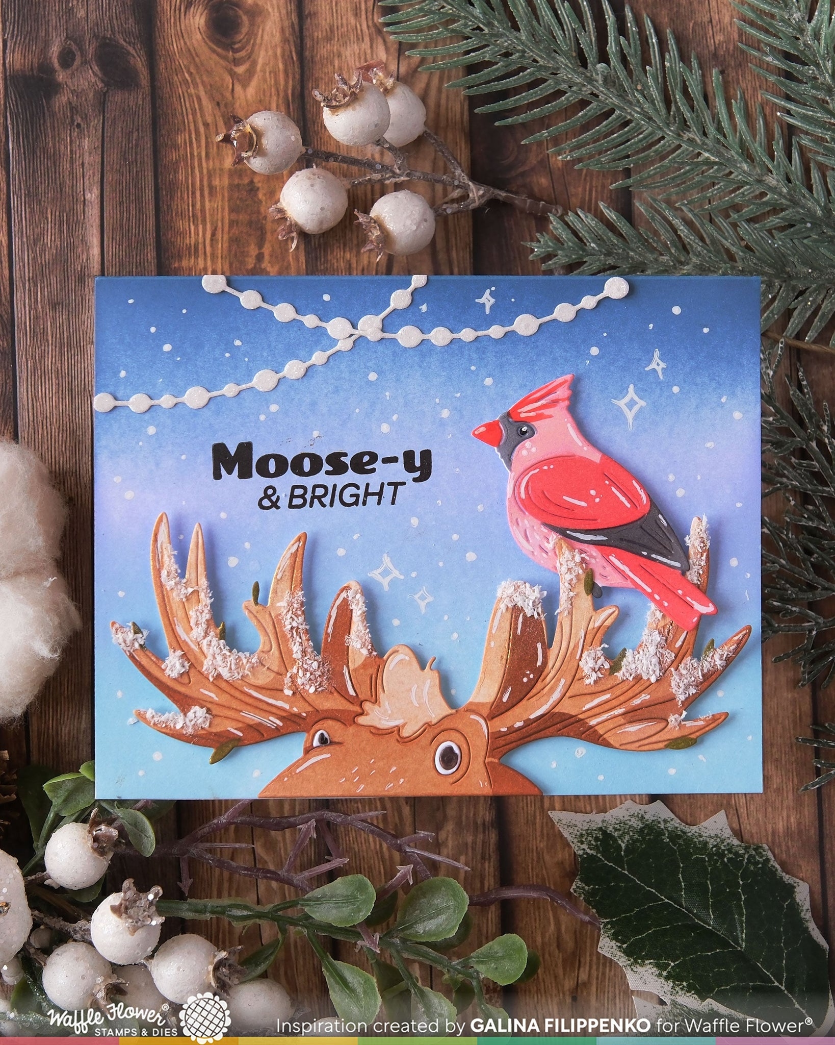 A-moose-ing Sentiments Stamp Set