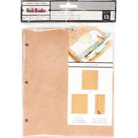 Junque Journal Refills Kraft Paper, 3 Styles