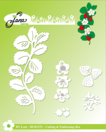 Cutting & Embossing Dies Strawberry Vine