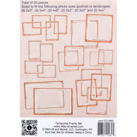 Color Swatch: Terracotta Frame Set