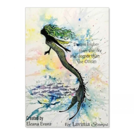 LAV432 Shoal of Fish Stamp