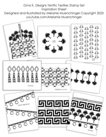 Terrific Textiles Stamps