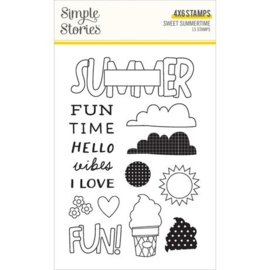 Sweet Summertime Photopolymner Stamps