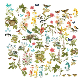 Birdsong Laser Cut Outs Wildflower