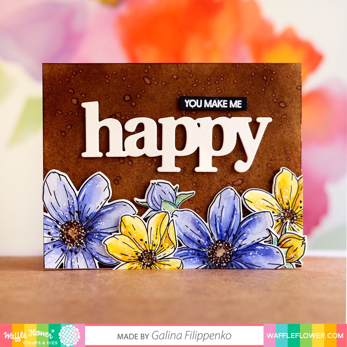 Oversized Happy Joy Print Die