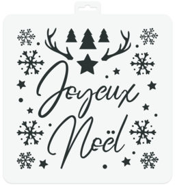 Stencil Joyeux Noël