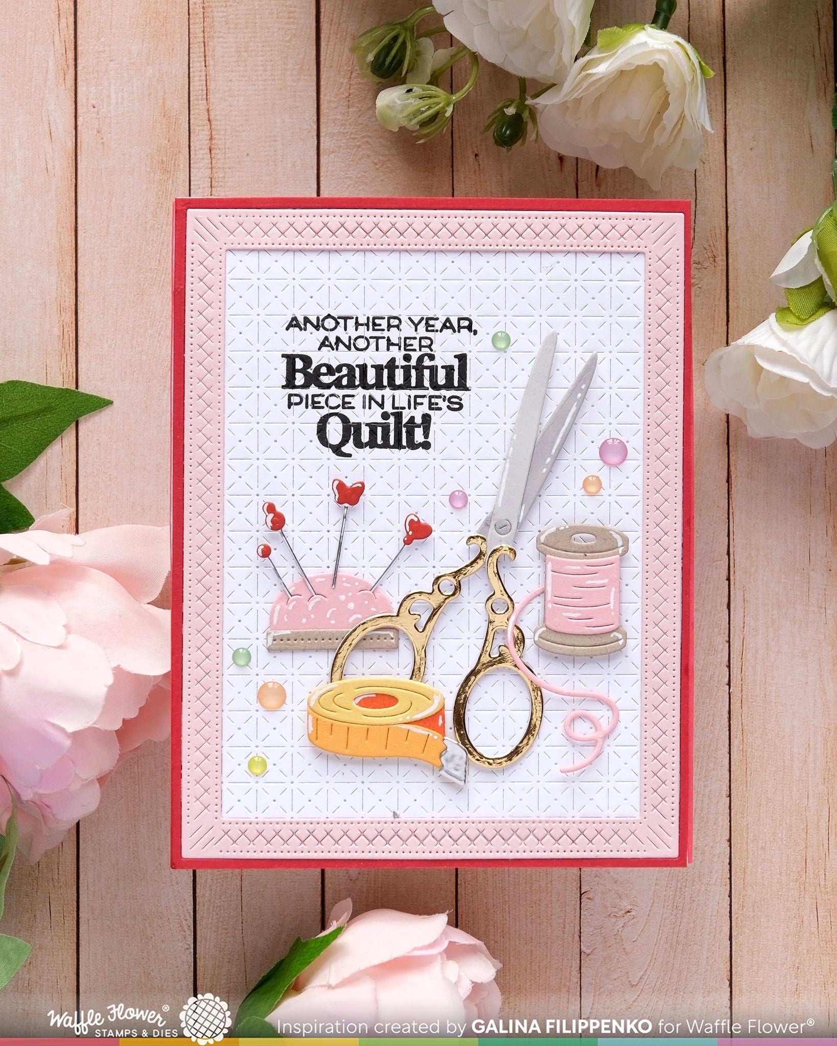 Quilted Hug Sentiments Stamp Set