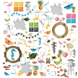 Vintage Artistry Sunburst Laser Cut Outs