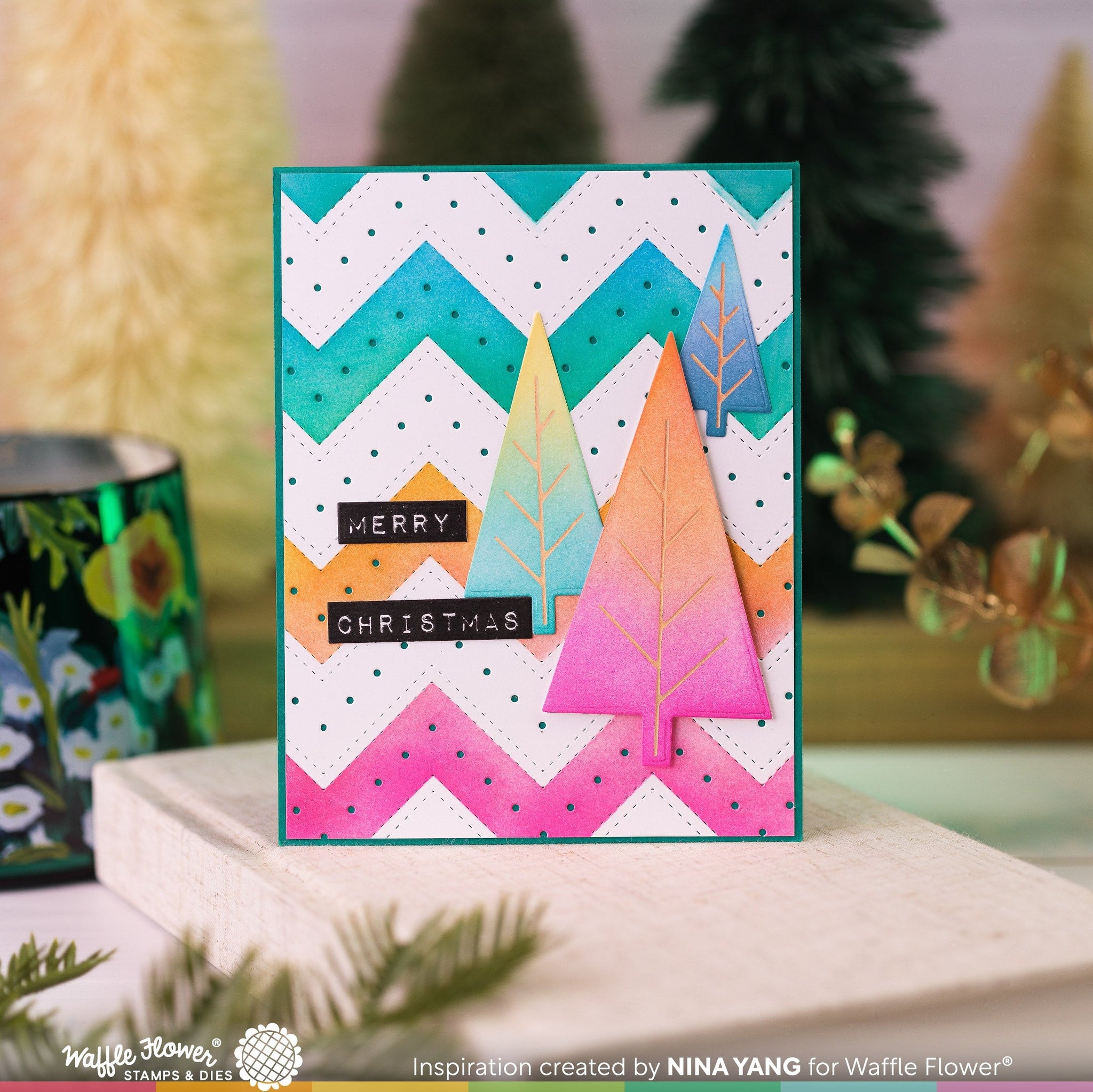 Dotted Chevron Die