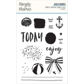Vintage Sand & Sea Stamps