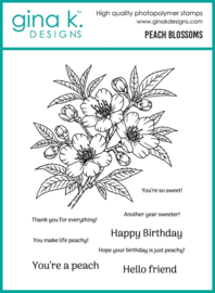 Peach Blossoms Stamps