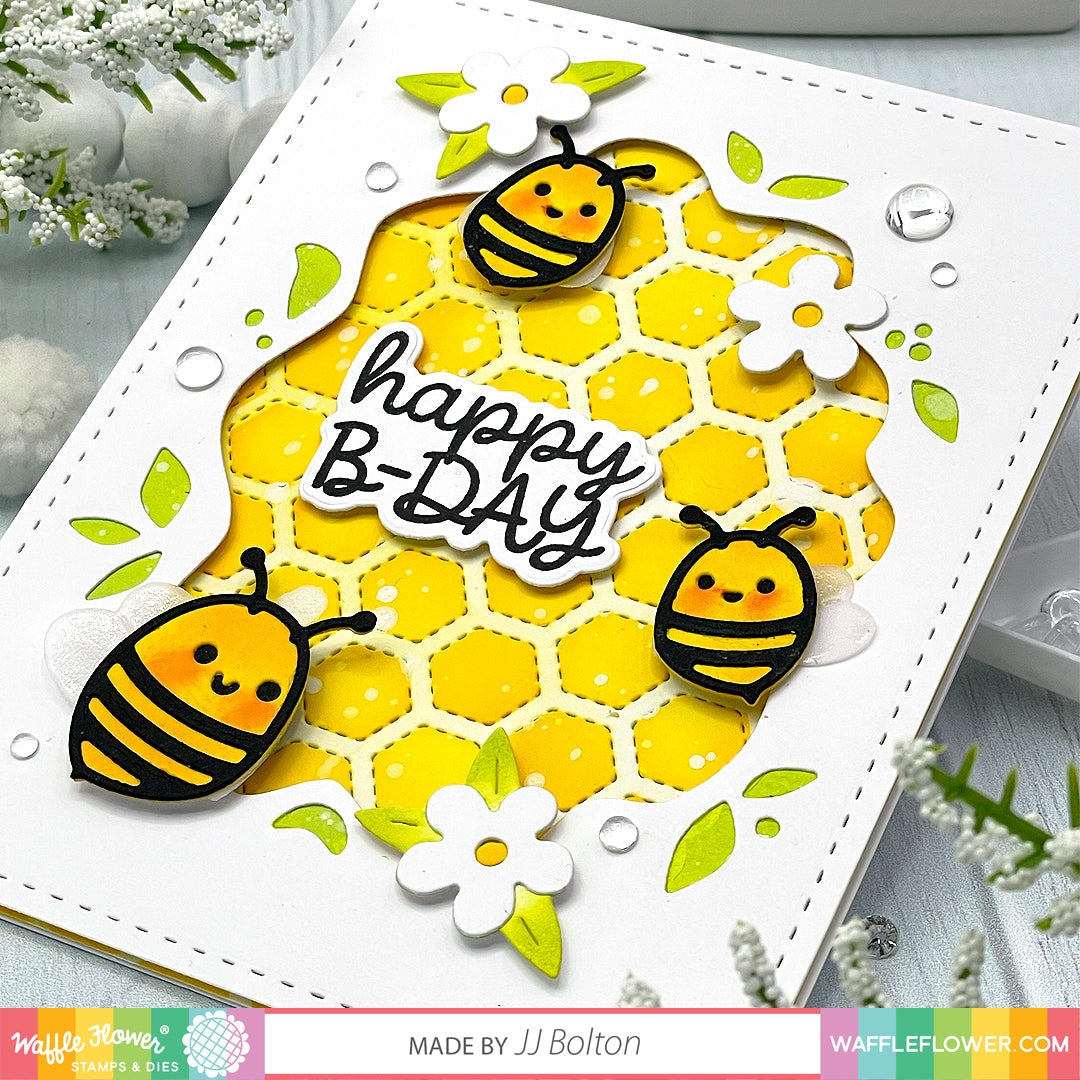 Hexagon Layering Stencil Duo