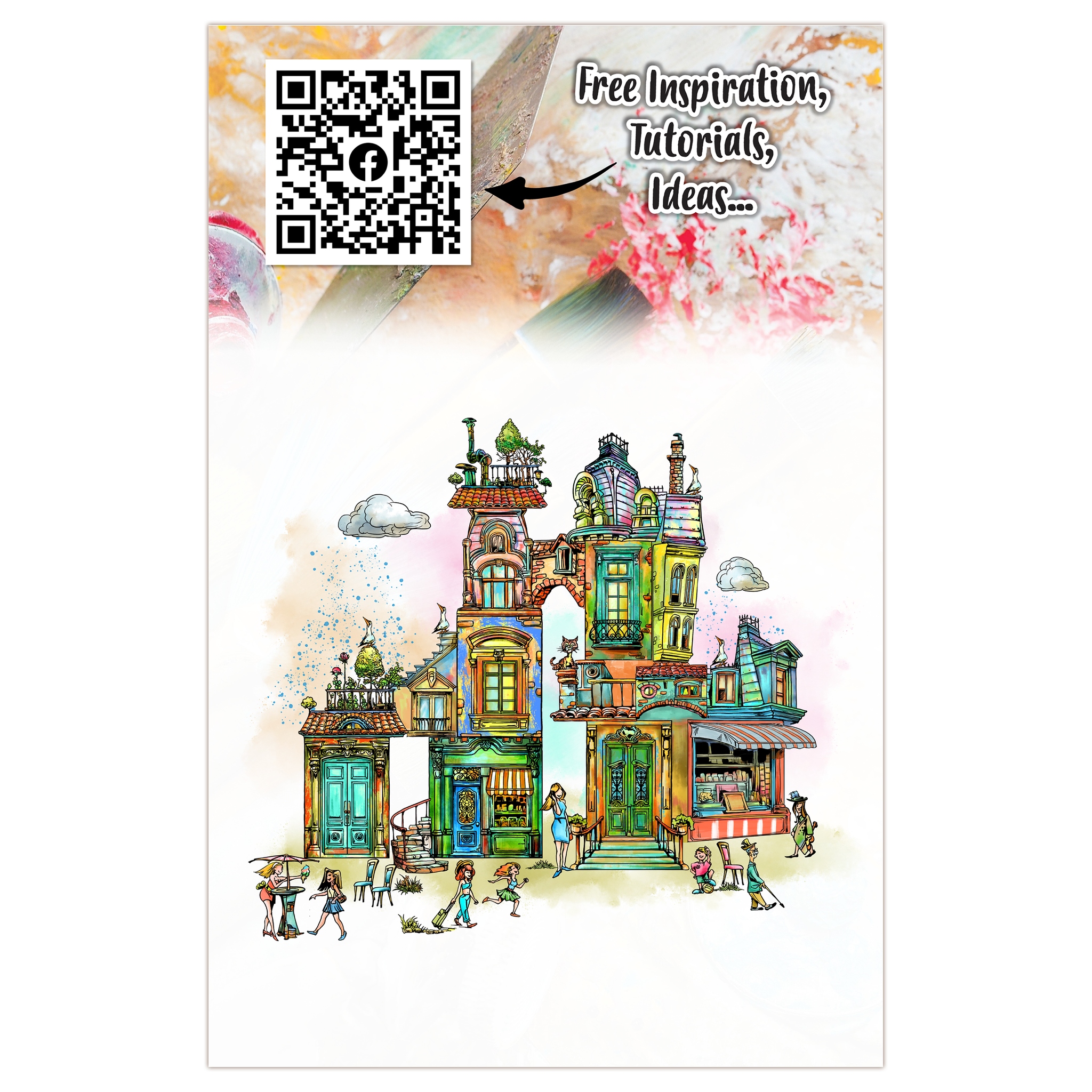 #1305 Hello Neighbour! A5 Stamp Set