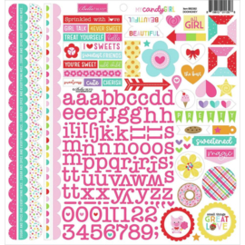 My Candy Girl Cardstock Stickers Doohickey
