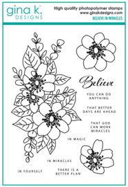 Believe in Miracles Stamps