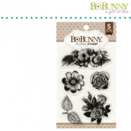 Clear Stamp Floral