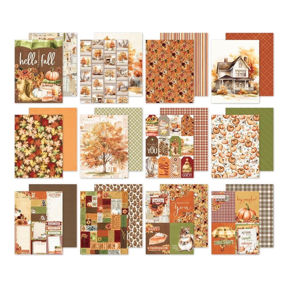 Autumn Breeze Paper Pad 6"X8"