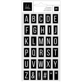 Care Free Clear Stamps Alphabet