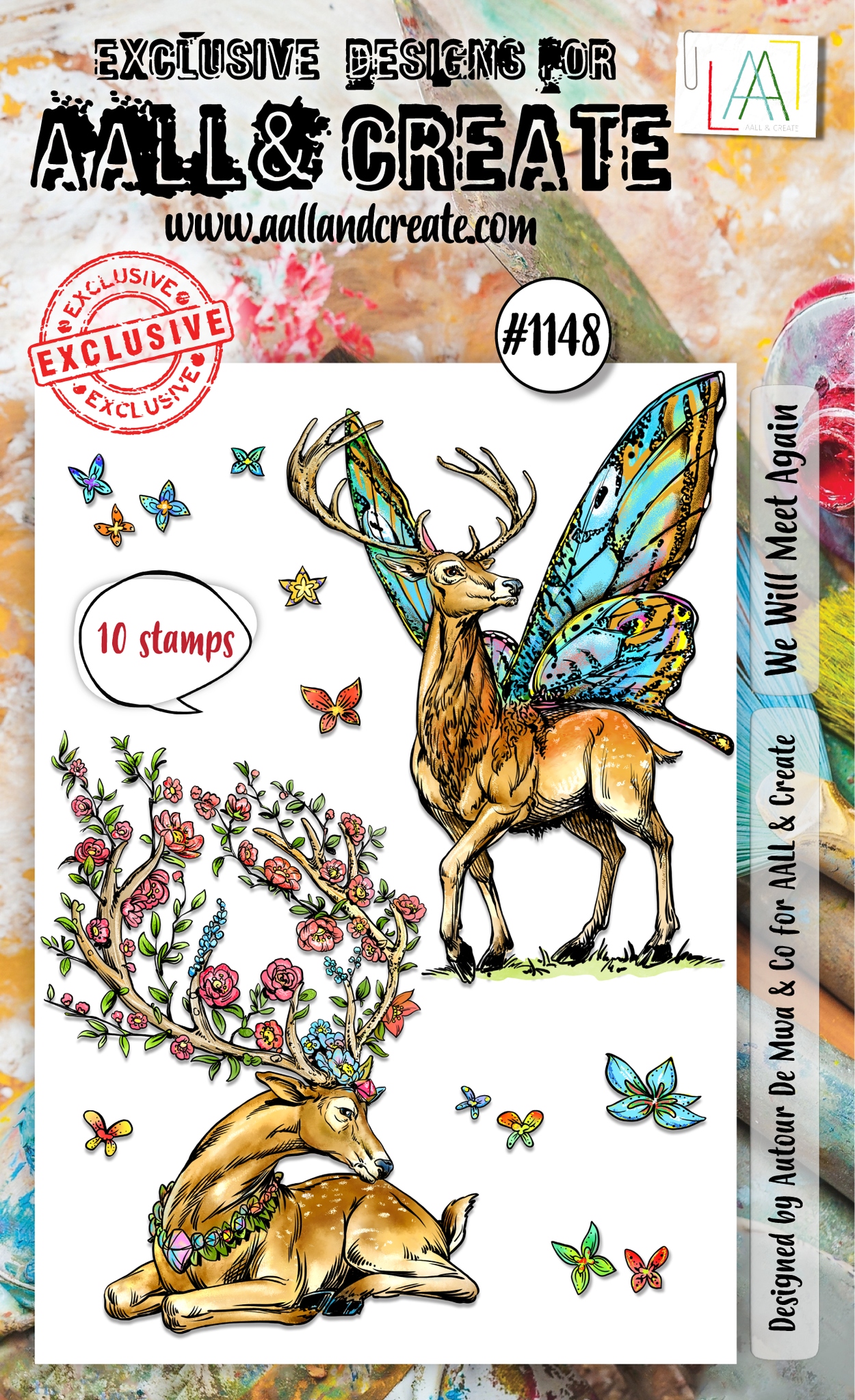 #1148 We Will Meet Again A6 Stamp Set